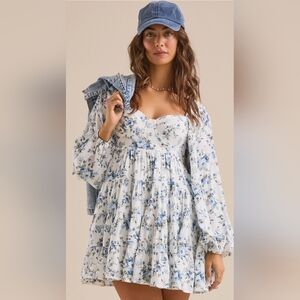 Altar'd State Floral Mini Dress